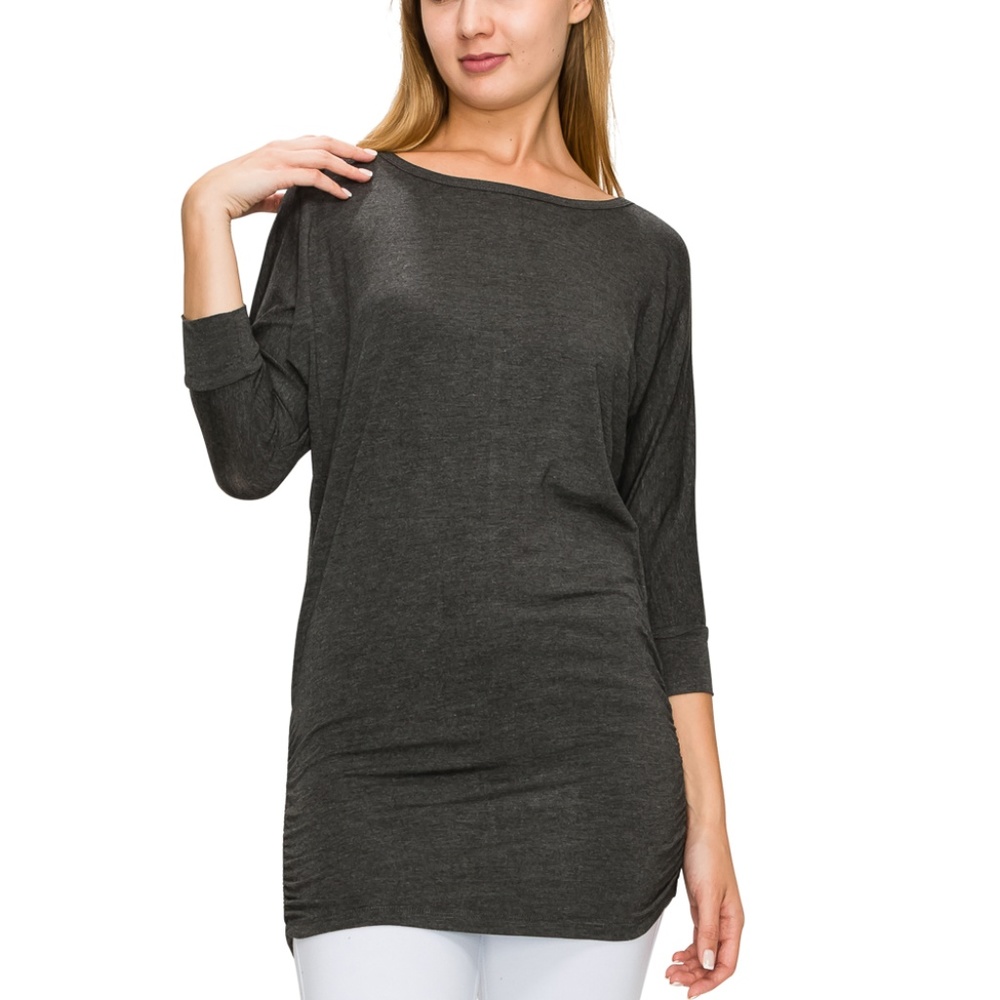 3/4 Sleeve Rayon Top